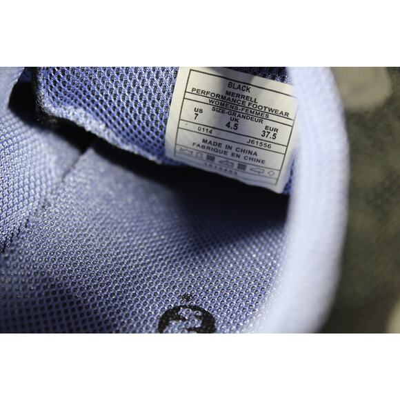 Merrell Womens Enlighten Shine Breeze J61556 Size 7 M Black Walking Shoes - Picture 6 of 6